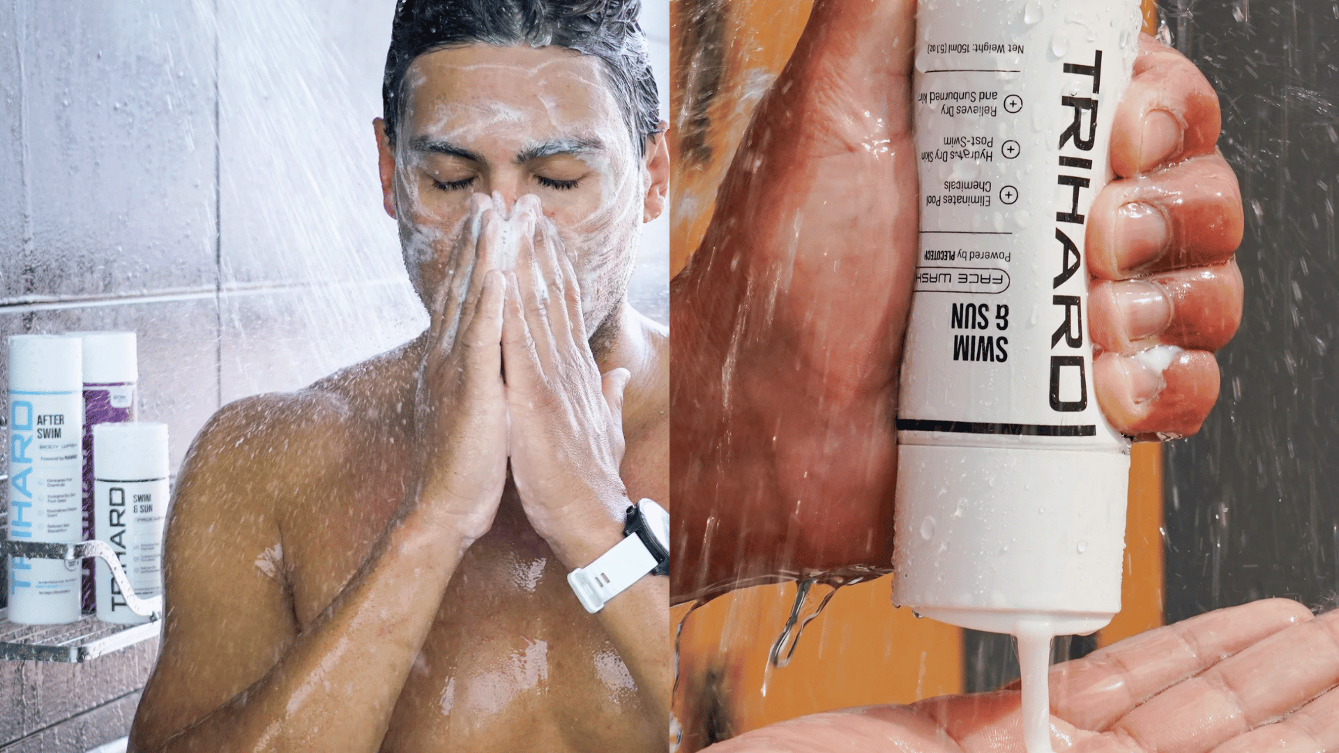 Prodotto Trihard per la cura della pelle Swim & Sun